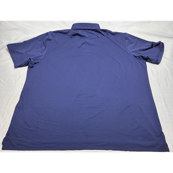 Holderness Bourne Golf Polo Shirt Men 3XL Navy The Anderson Tailored Fit *LOGO* - Picture 5 of 9